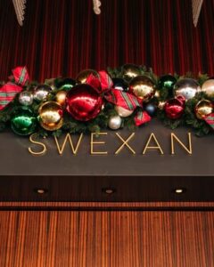 Swexan Hotel decorated by Patton Christmas Designs by Yvette